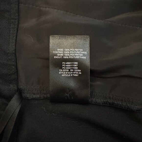 Aritzia Babaton Command Cropped Pant | Black Vegan Leather | Size 12/L - Picture 11 of 15